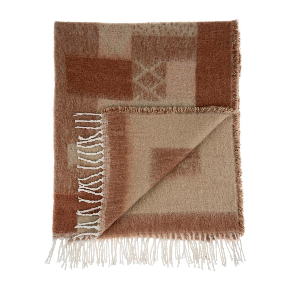 Geo Jacquard Throw