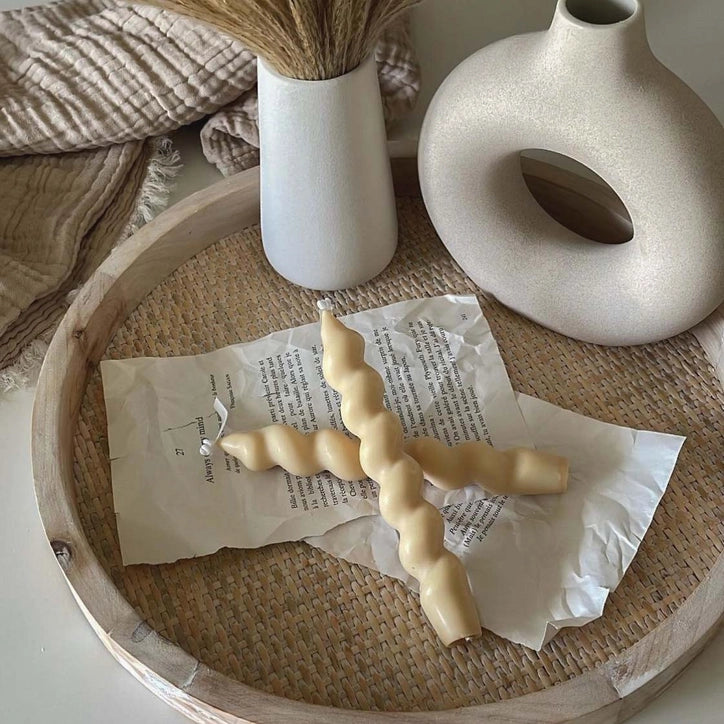 Twisted Taper Candle