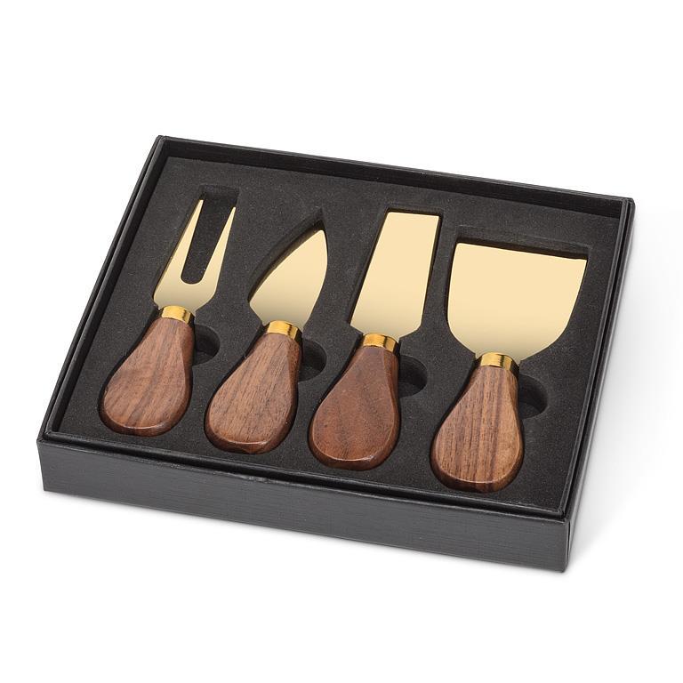 Walnut Cheese Knives