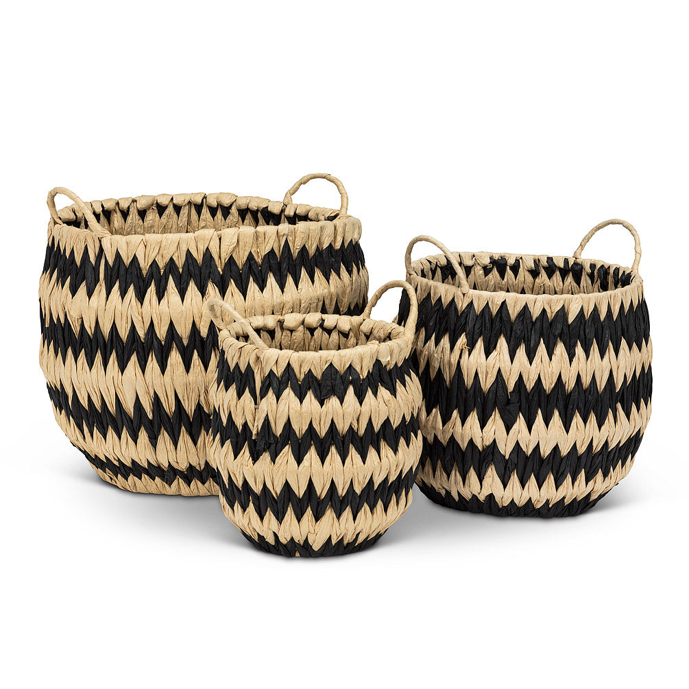Zigzag Baskets