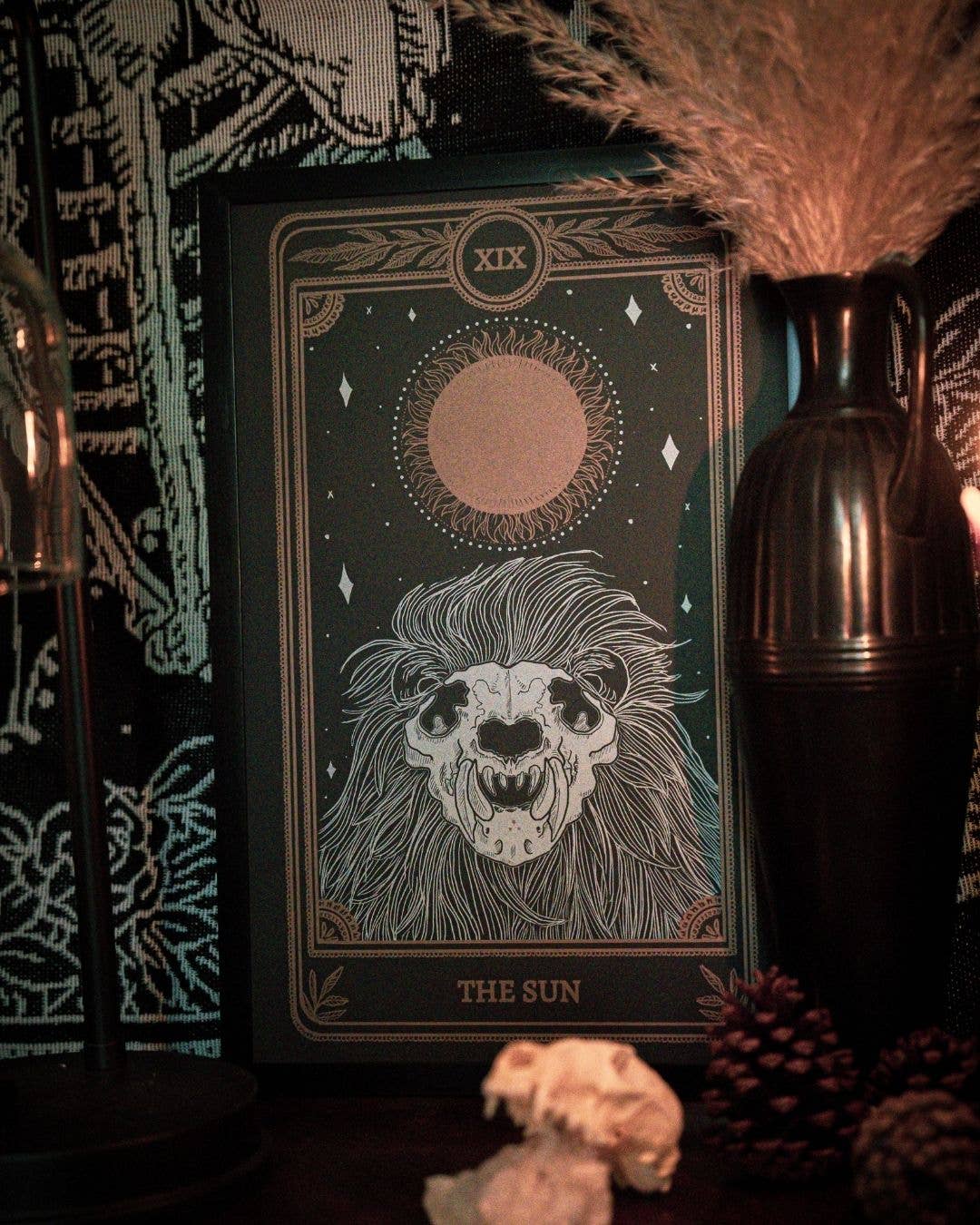 Marigold Tarot Print - The Sun