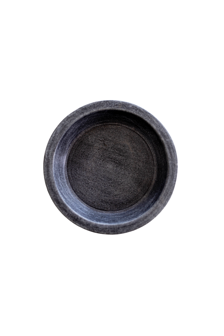 Dark Grey Stone Dish