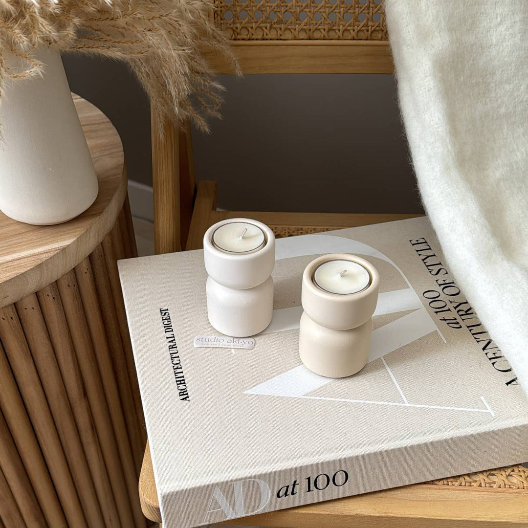 Scandi Elevated Tea Light Holder