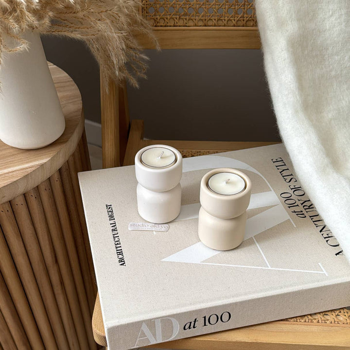 Scandi Elevated Tea Light Holder