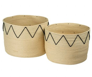 Zig Zag Baskets
