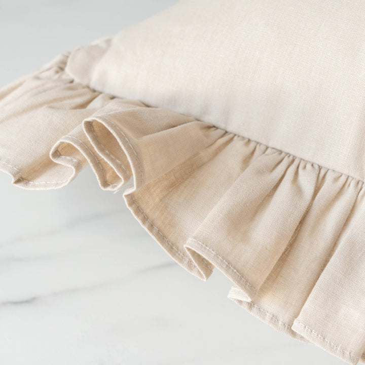 RAYA Ruffle Pillow Cover