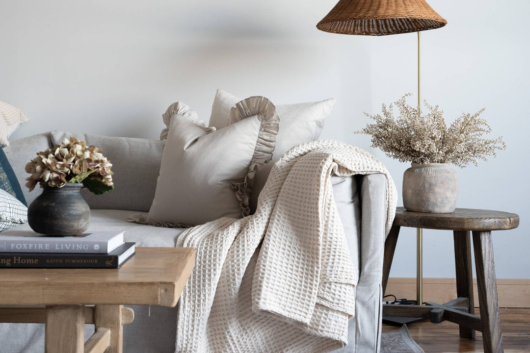RAYA Ruffle Pillow Cover