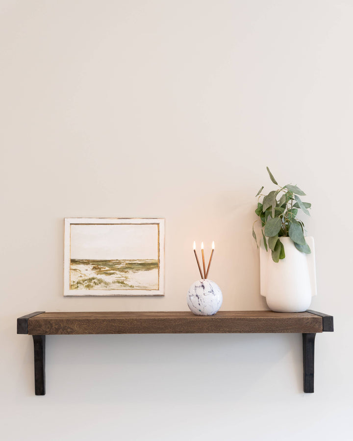 Neva Vase, White Marble