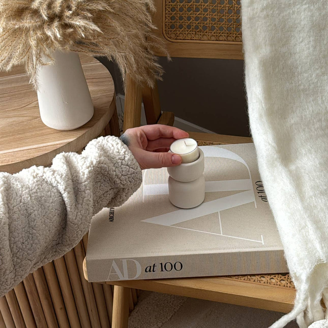 Scandi Elevated Tea Light Holder