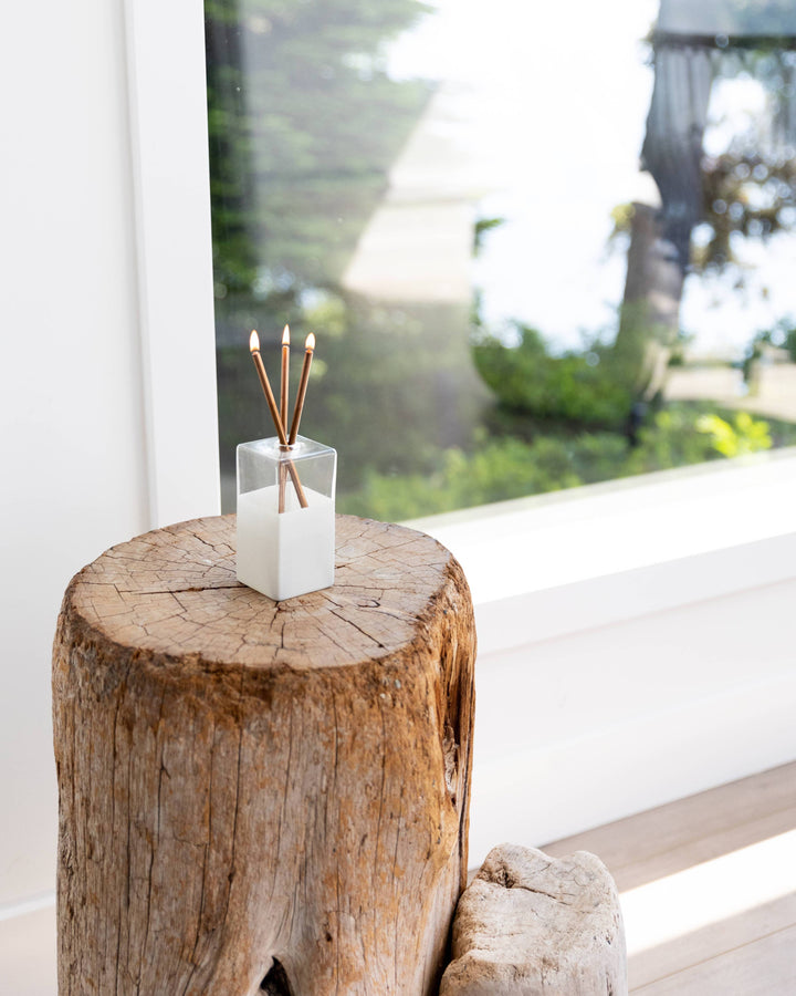 Jervis Candle Vase - Pebble