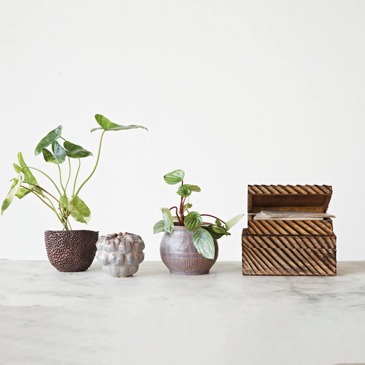 Mango wood nesting boxes