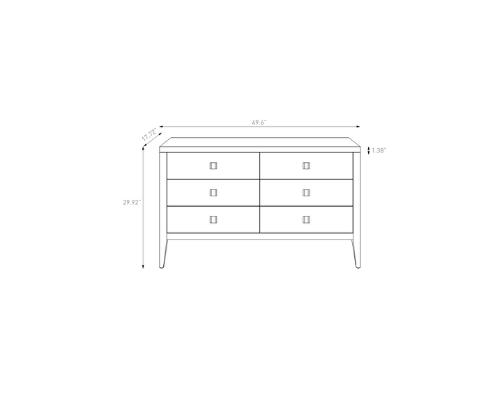 Hara 6 Drawer Dresser