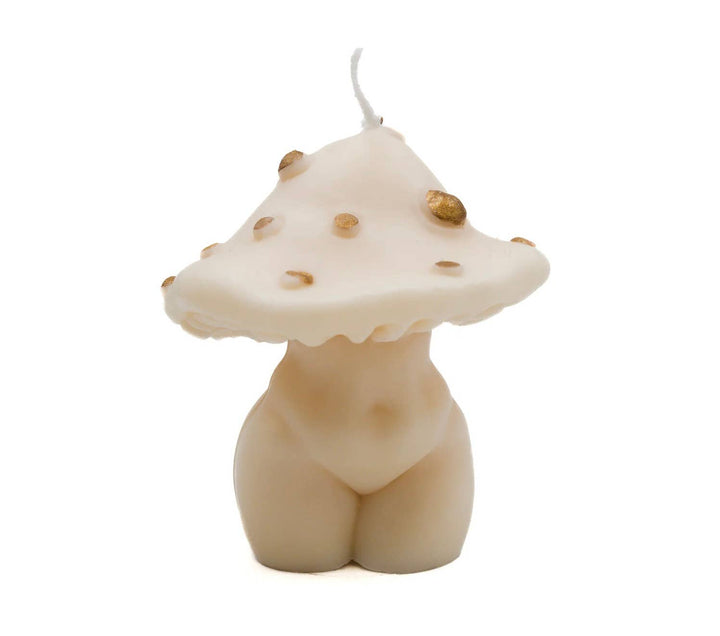 MUSHROOM LADY CANDLE | PILLAR