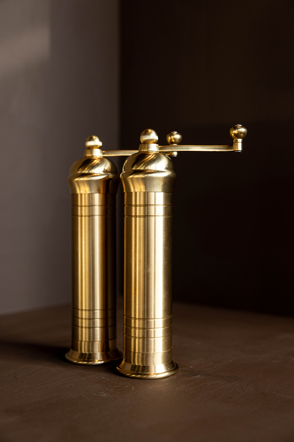 Brass Salt and Pepper Grinders