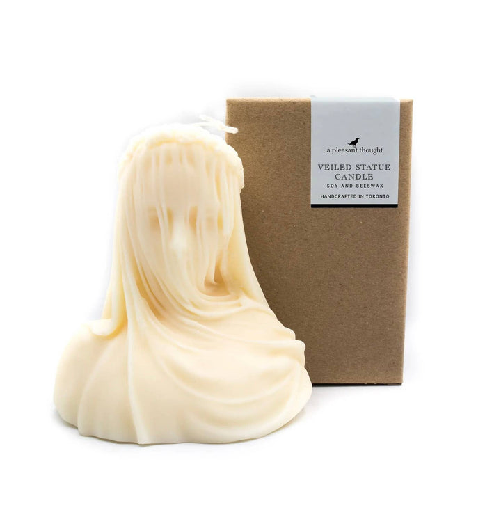 VEILED WOMAN | PILLAR CANDLE