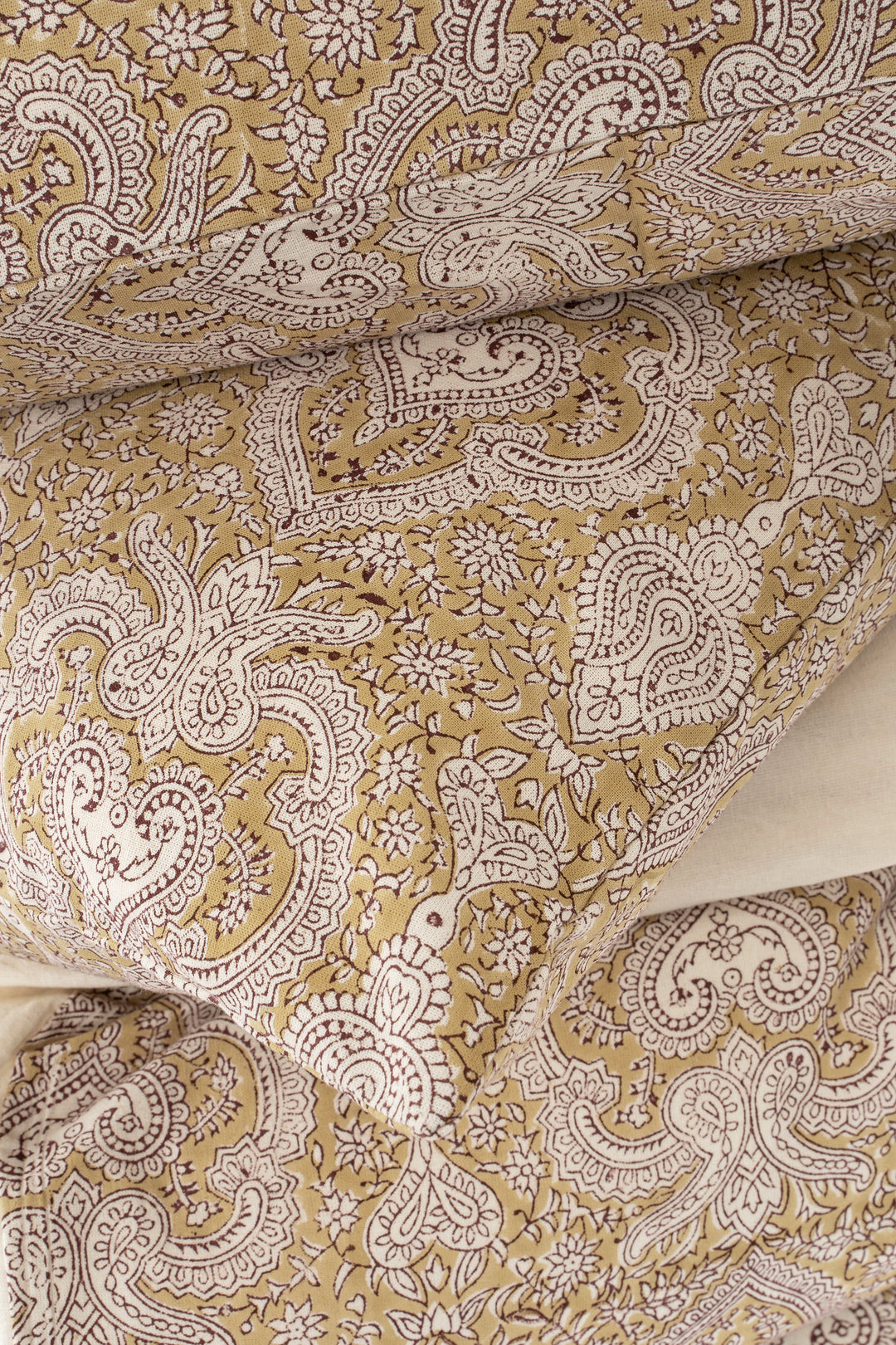 Astrid Block Print Duvet Set - Queen