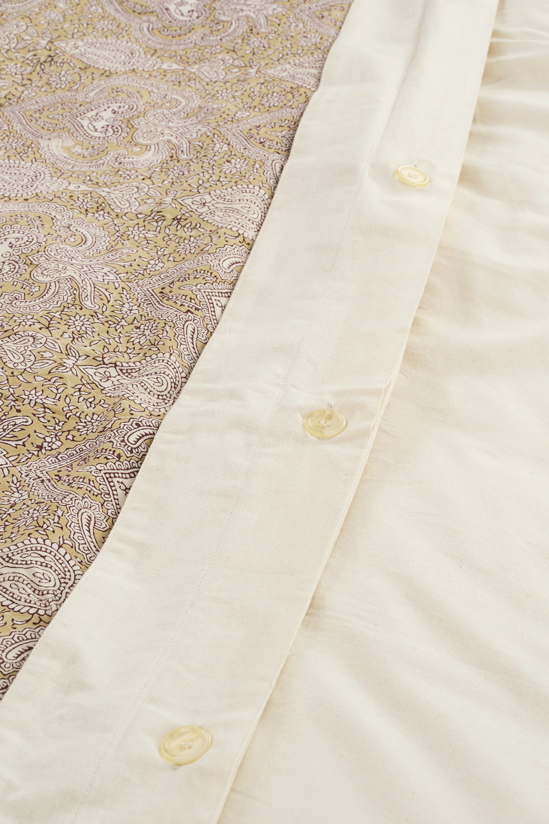 Astrid Block Print Duvet Set - Queen