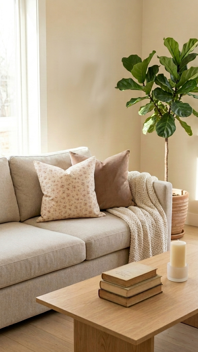 Fawn Pillow Cover