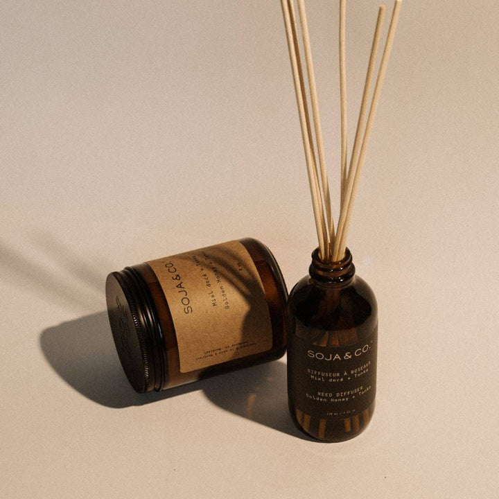 Reed Diffuser | Golden Honey + Tonka
