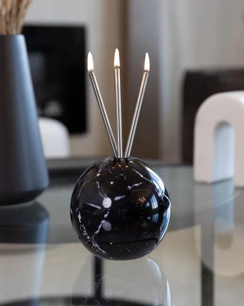 Everlasting Candles – Steel Candlesticks