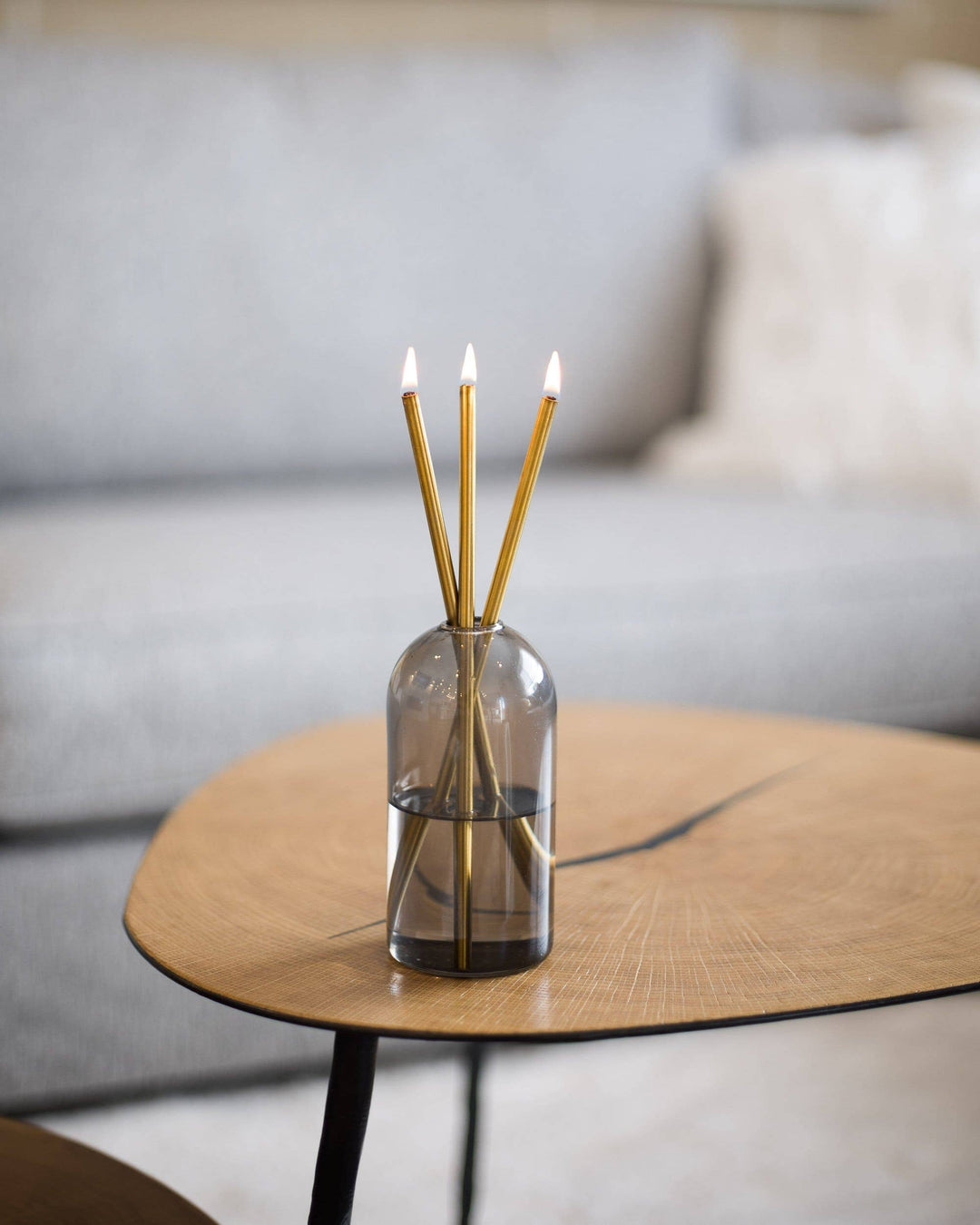 Everlasting Candles – Steel Candlesticks
