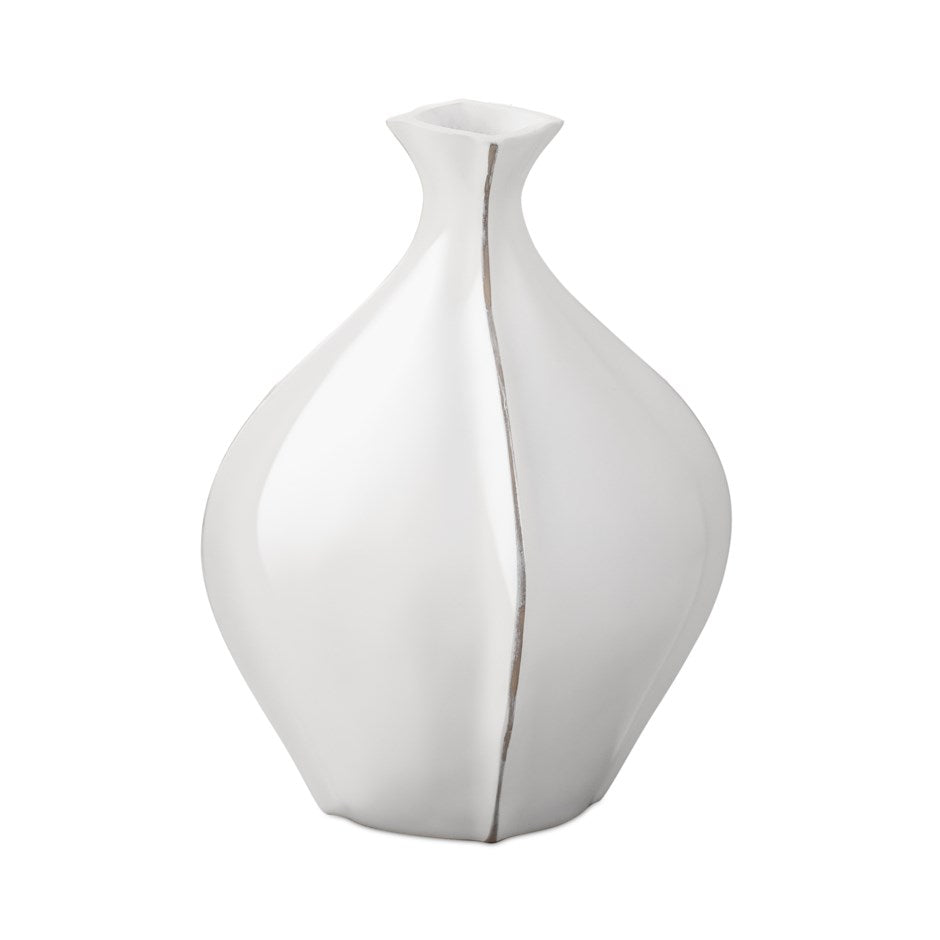 Whimsical Gourd Resin Vase