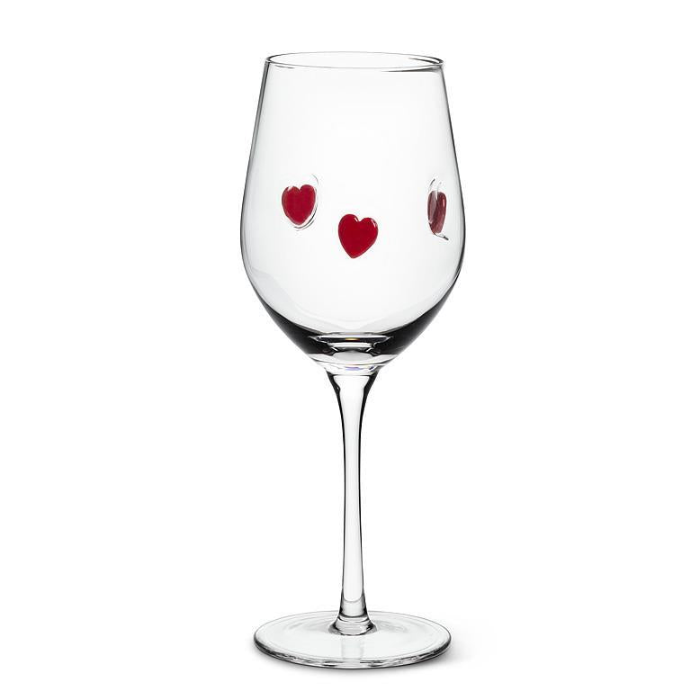 Hearts Glassware