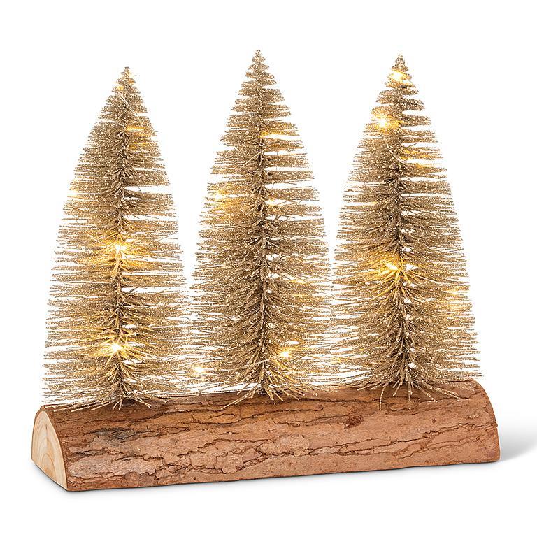 Glitter LED Trees