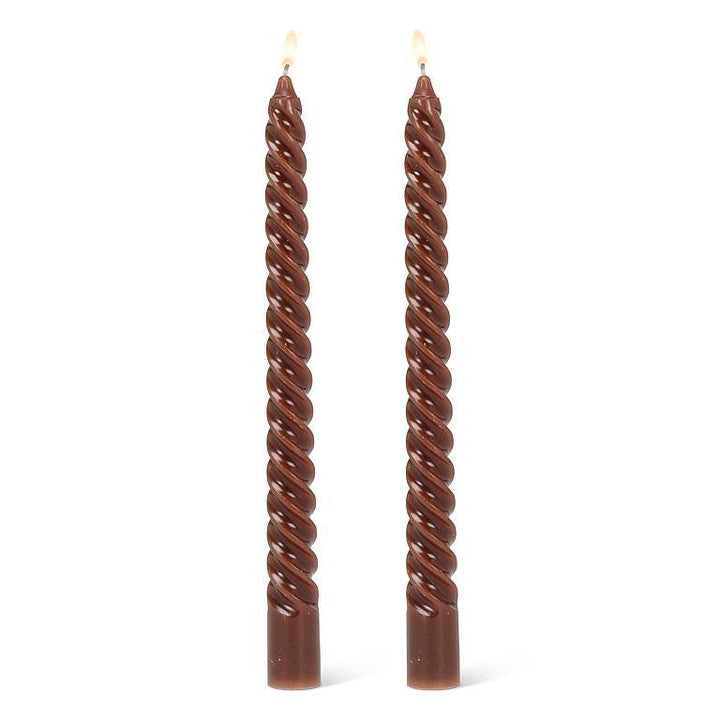 Spiral Taper Candle