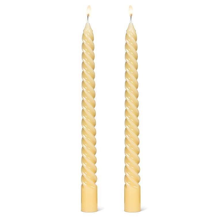 Spiral Taper Candle