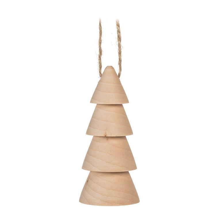 Wooden Tree Ornaments