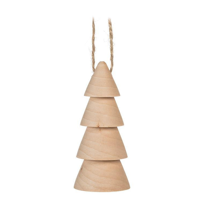 Wooden Tree Ornaments