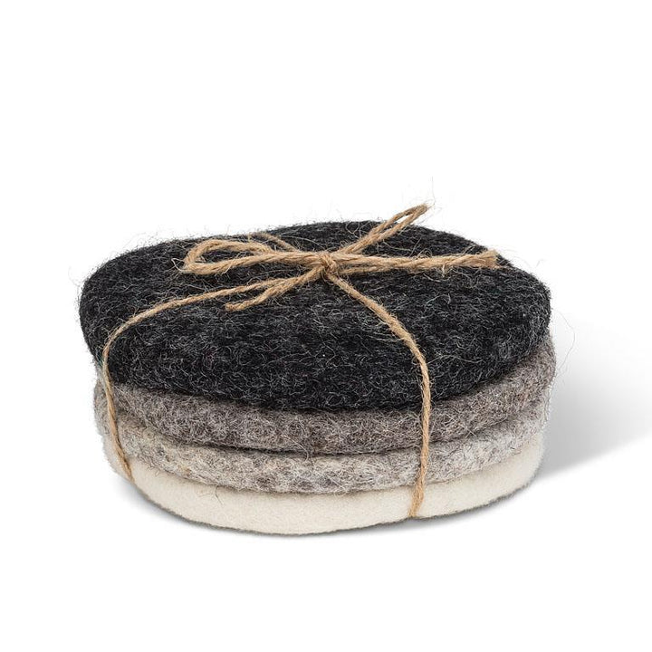 Felted Coasters