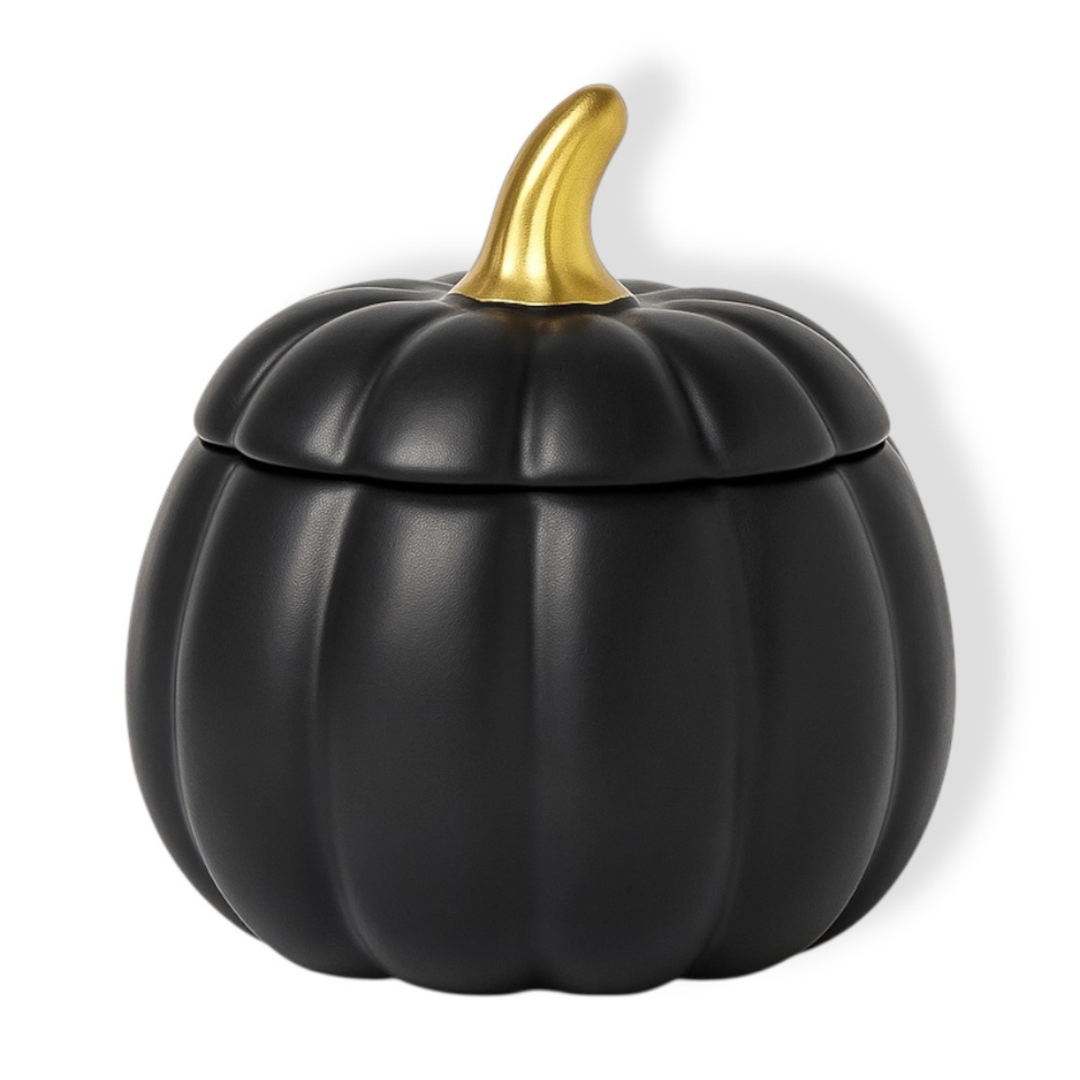 PUMPKIN CERAMIC CANDLE
