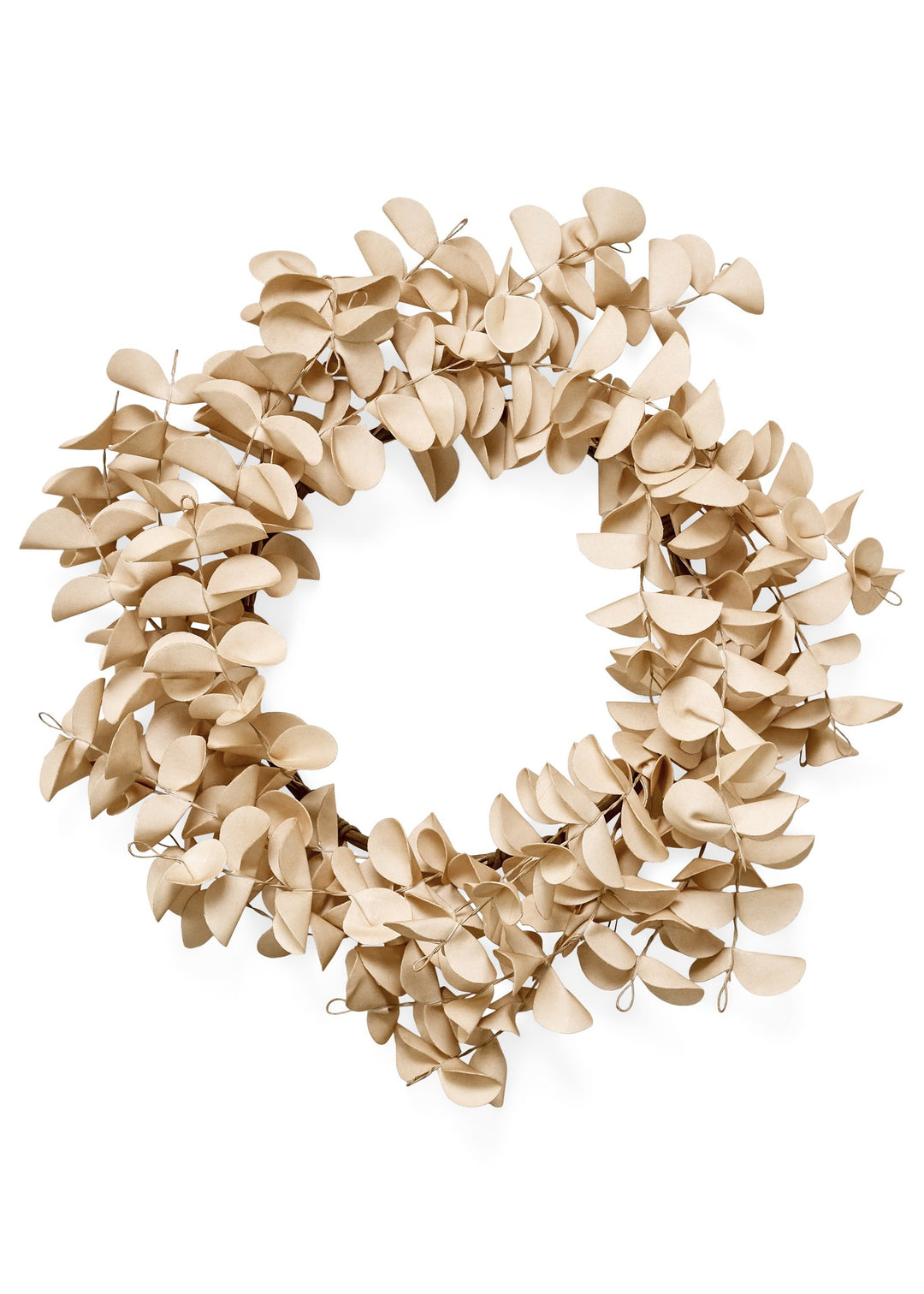 Beige Eucalyptus Wreath