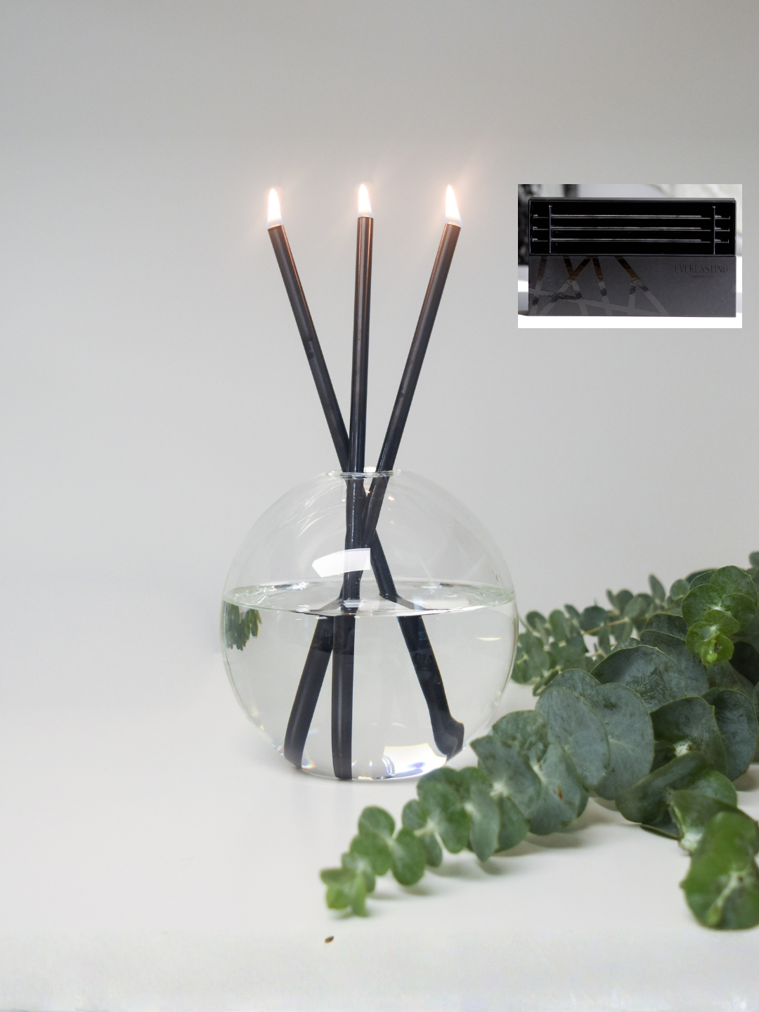 Everlasting Candles – Steel Candlesticks