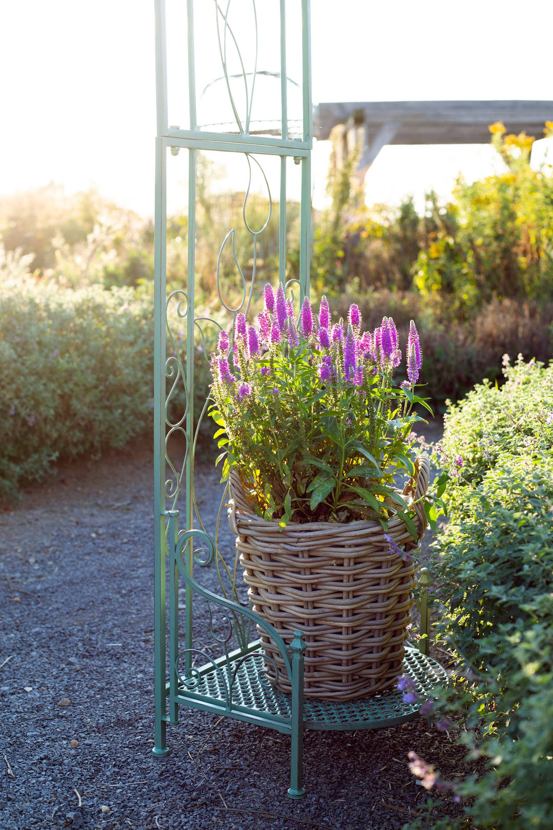 GREY WOVEN BASKET