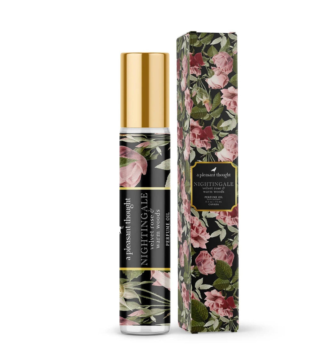 NIGHTINGALE | VELVET ROSE & WARM WOODS | PERFUME OIL