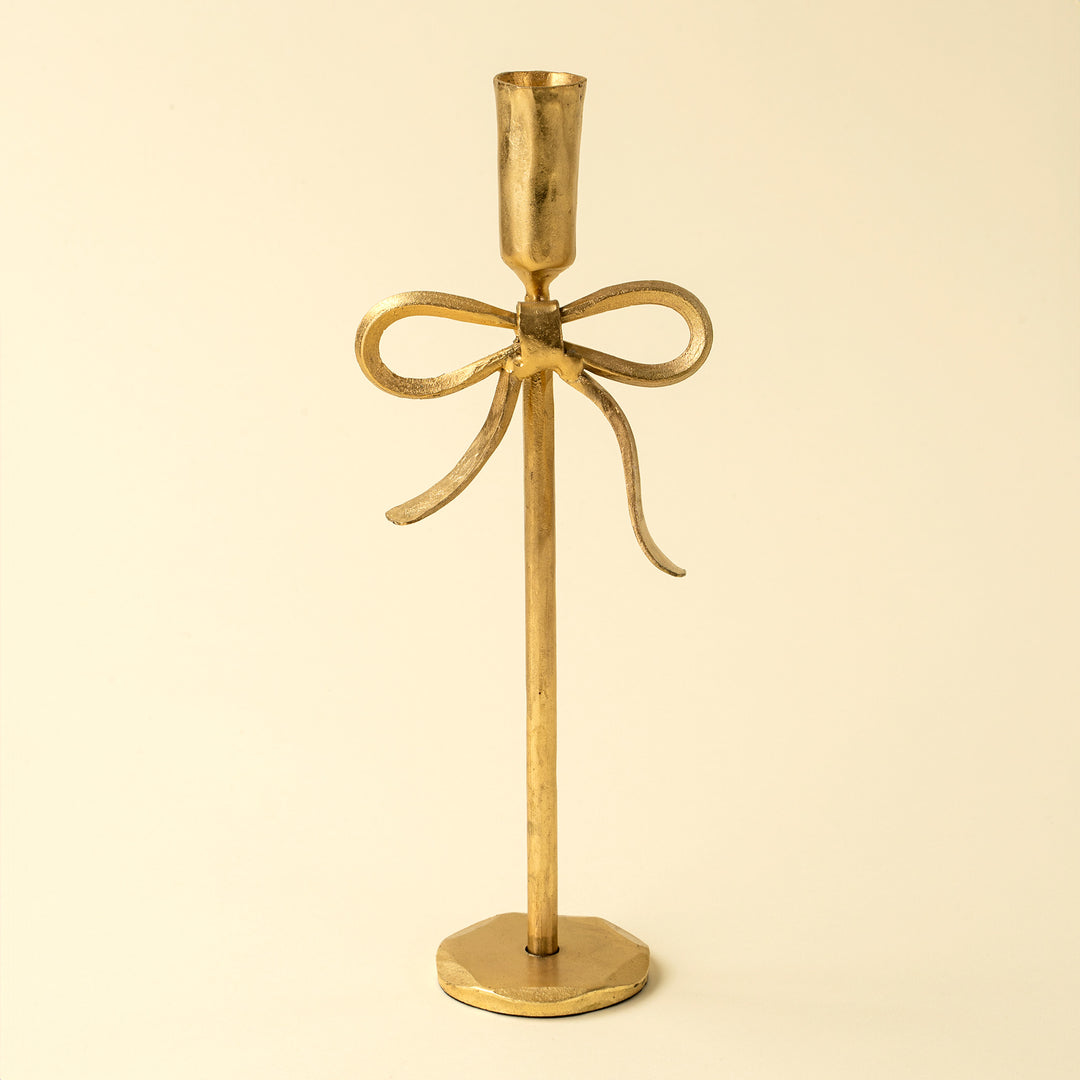 Bow Forged Candlestick