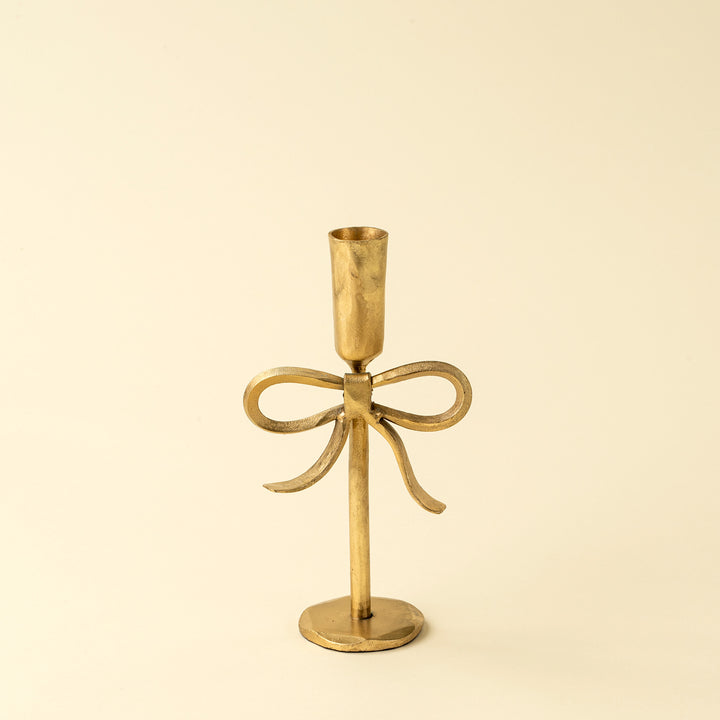 Bow Forged Candlestick