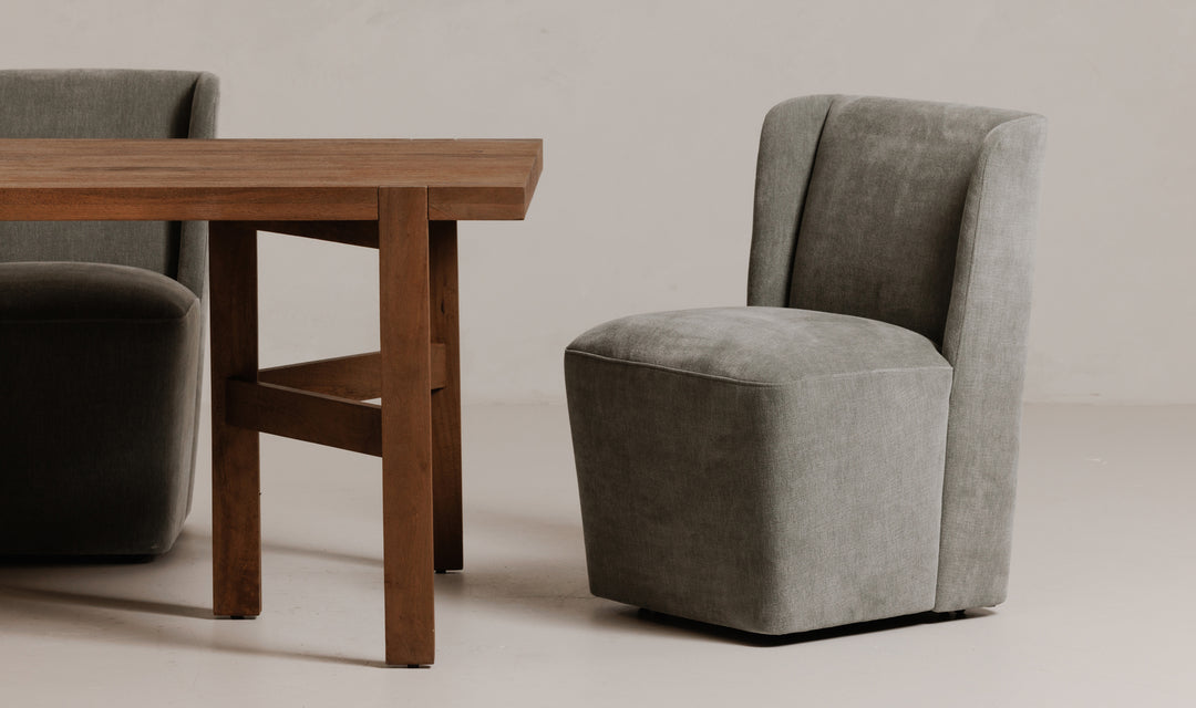 CORMAC ROLLING DINING CHAIR