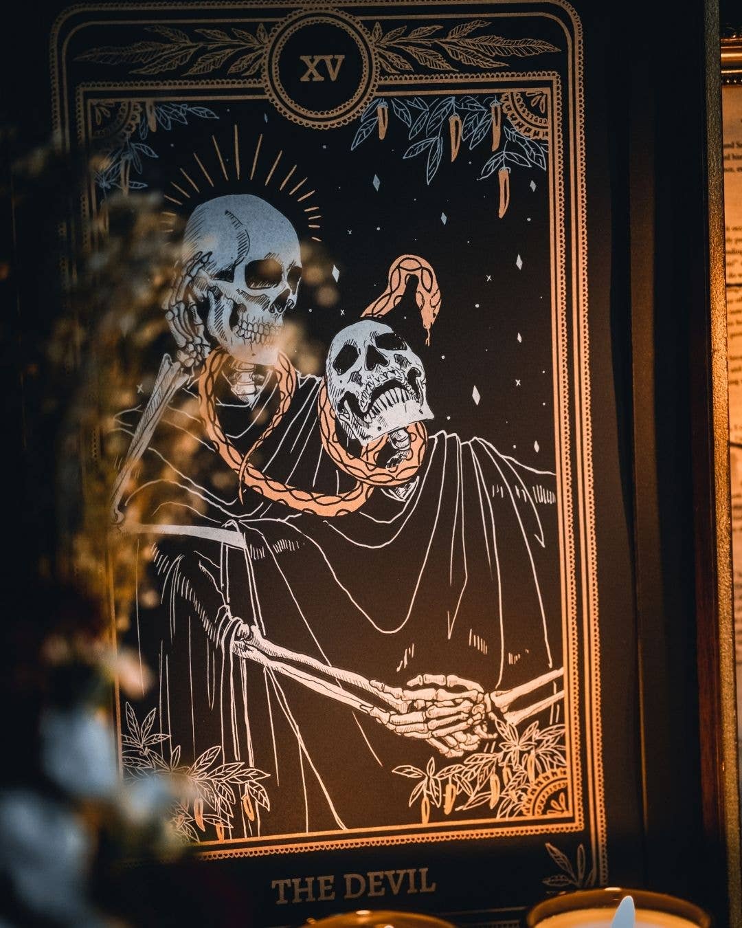 Marigold Tarot Print - The Devil