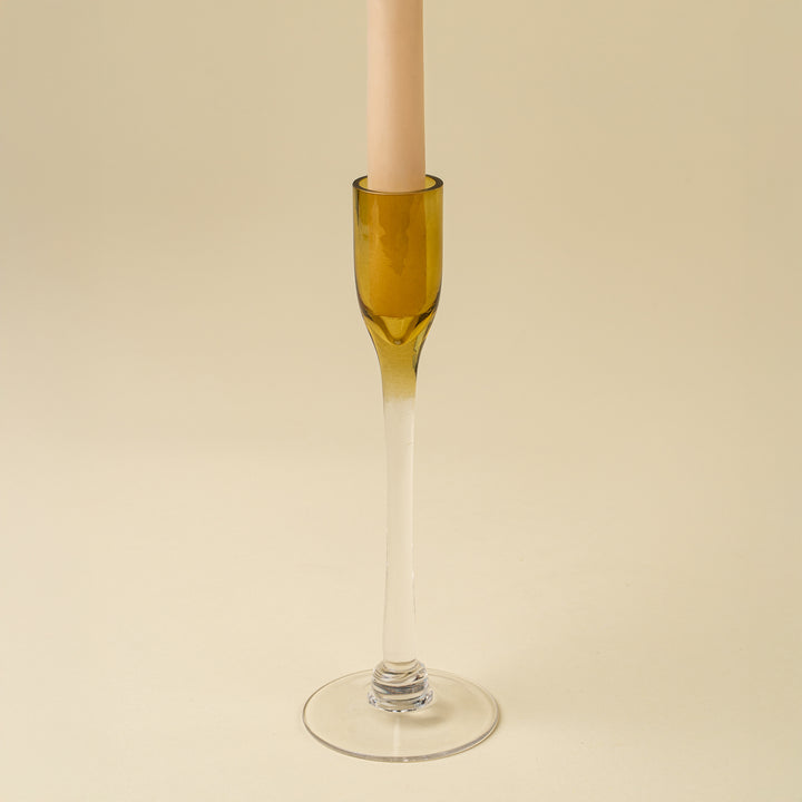 Clara Glass Candlestick