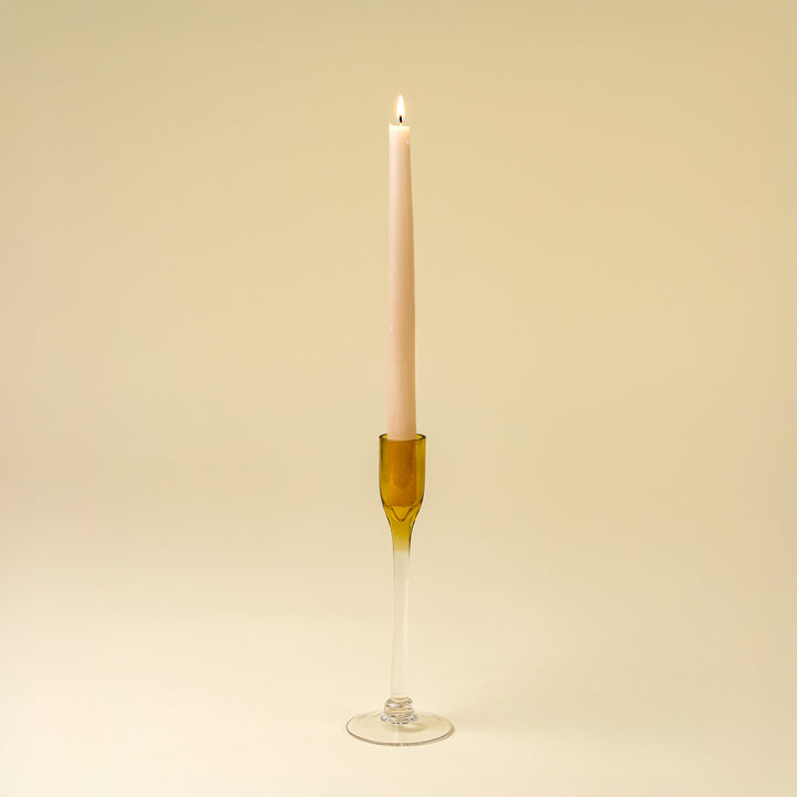 Clara Glass Candlestick
