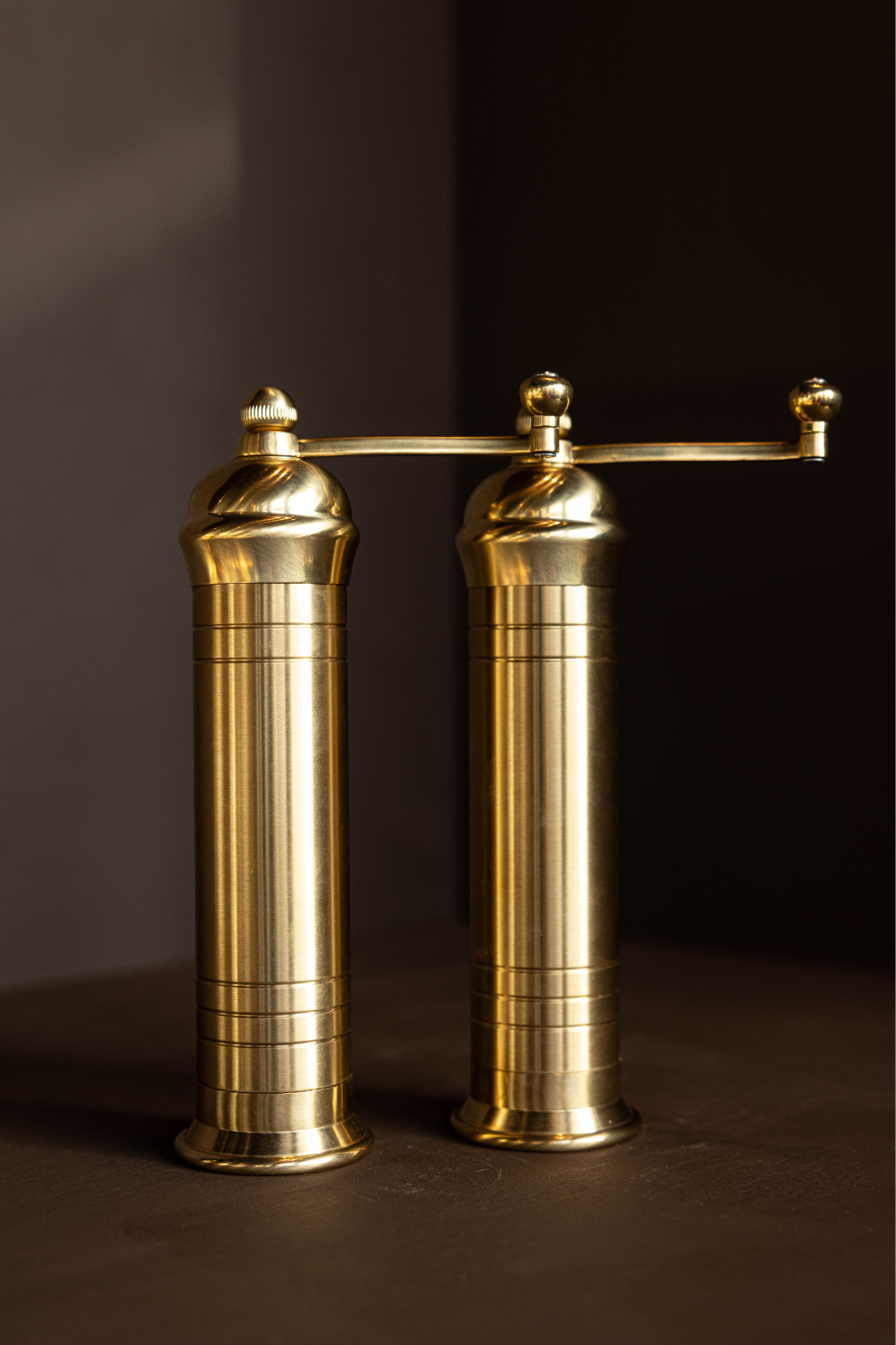 Brass Salt and Pepper Grinders