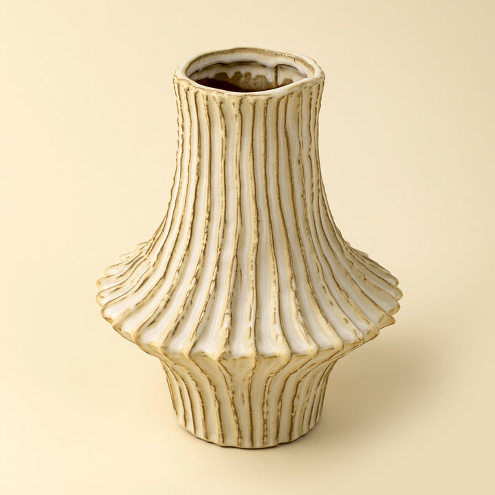 Stria Stoneware Vases