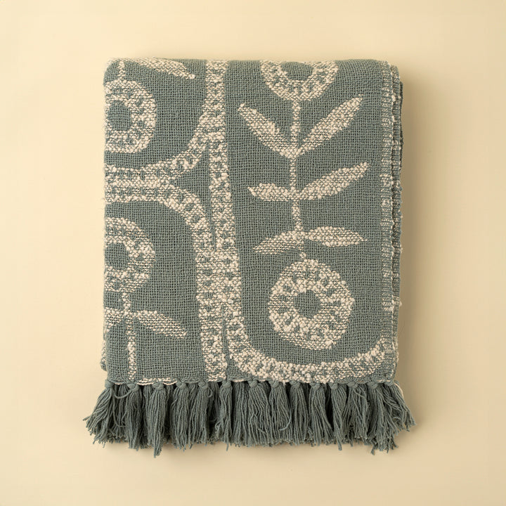 Marigold throw