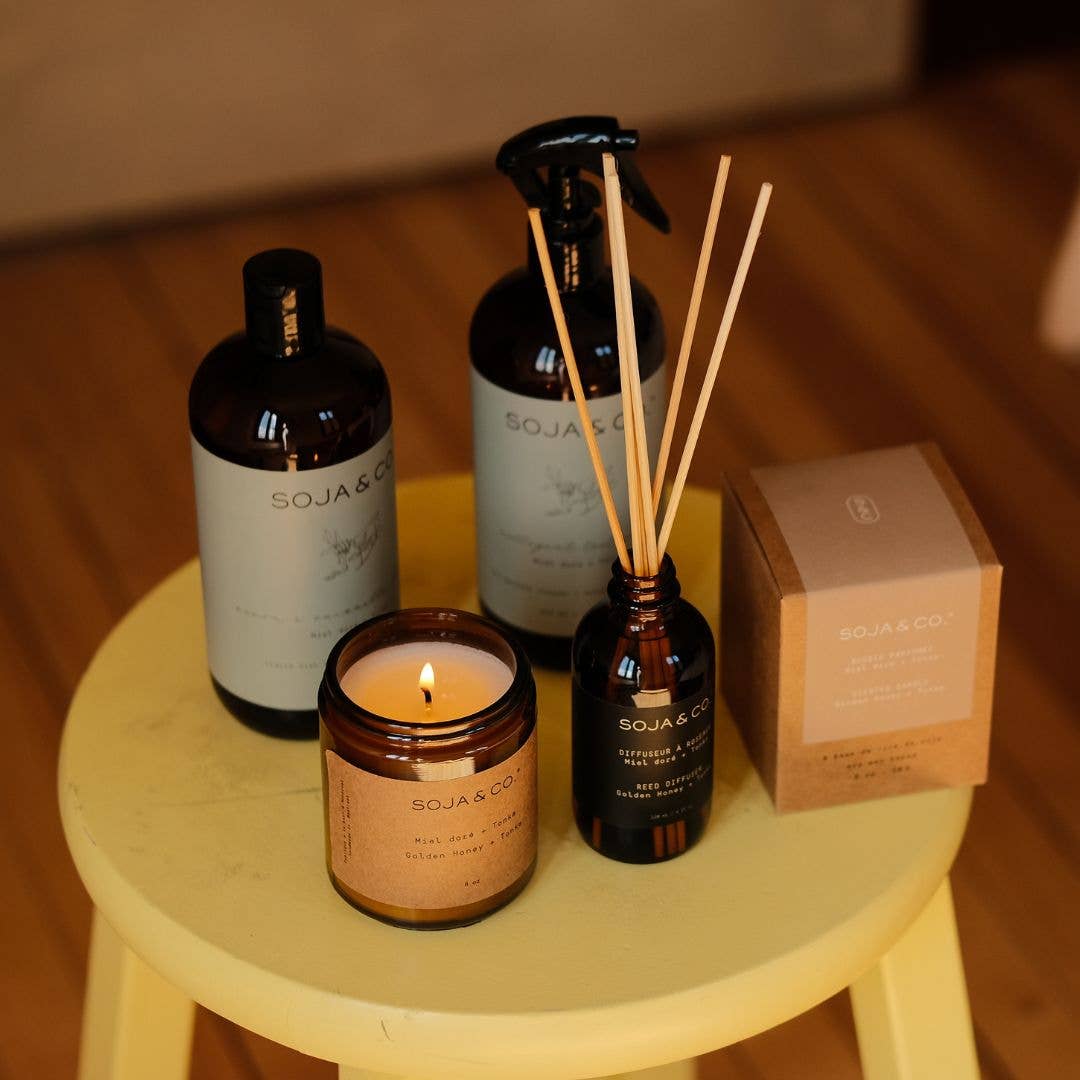 Reed Diffuser | Golden Honey + Tonka