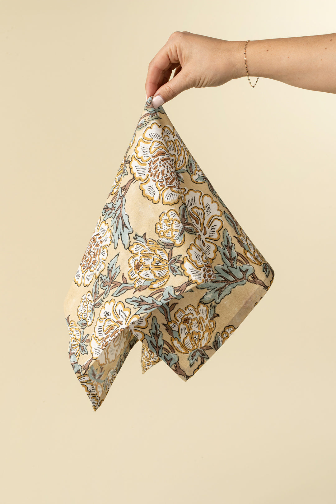 Lirien Block Print Napkins S/4