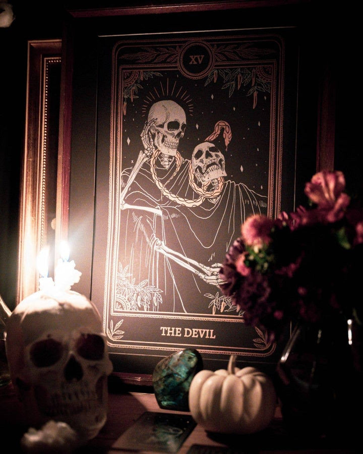 Marigold Tarot Print - The Devil